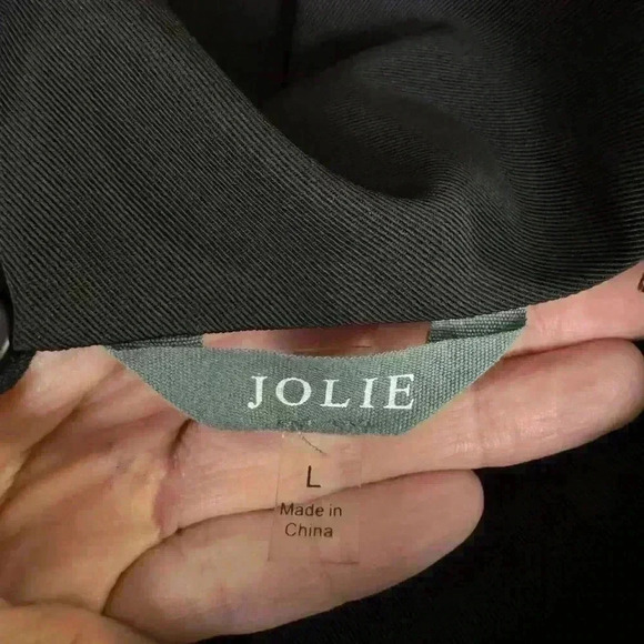 Black Loose Fitting Flowing Jolie Dress Size Large - Picture 5 of 5